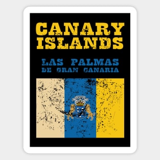Flag of Canary Islands Magnet